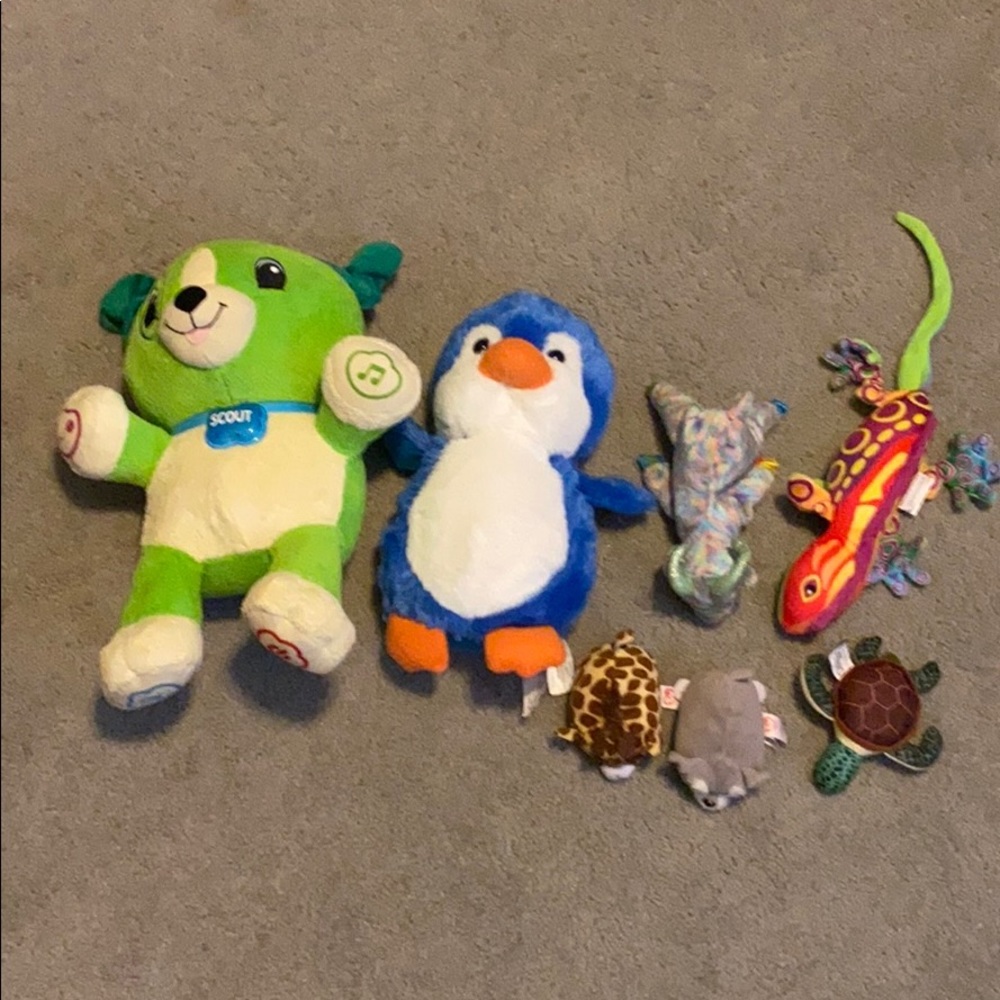 Scout stuffed animals